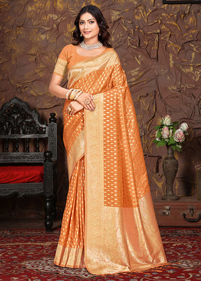 Multicolor Cotton Saree With Blouse Piece