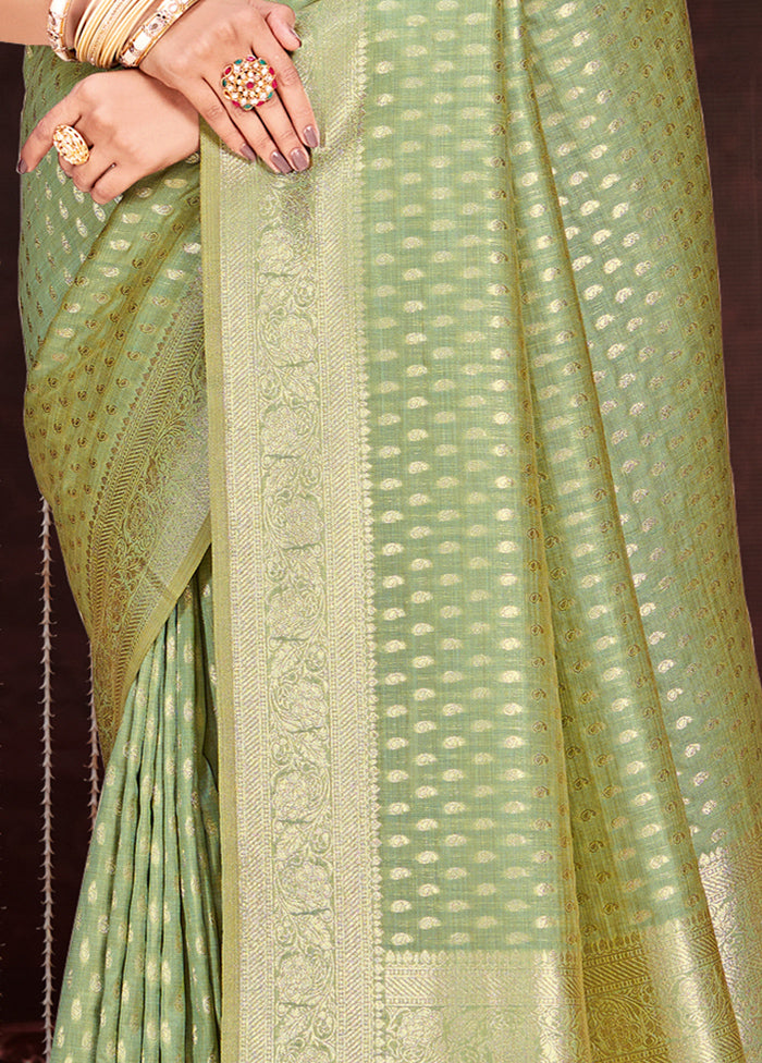 Multicolor Cotton Saree With Blouse Piece