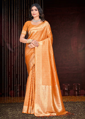 Multicolor Cotton Saree With Blouse Piece