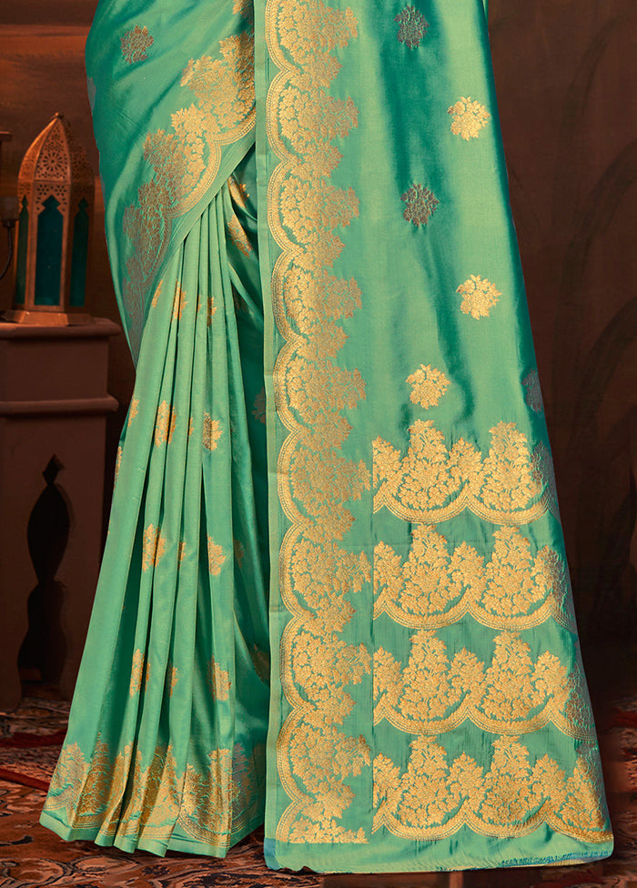 Multicolor Dupion Silk Saree With Blouse Piece