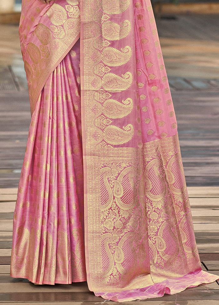 Multicolor Dupion Silk Saree With Blouse Piece