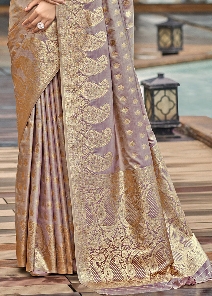 Multicolor Dupion Silk Saree With Blouse Piece