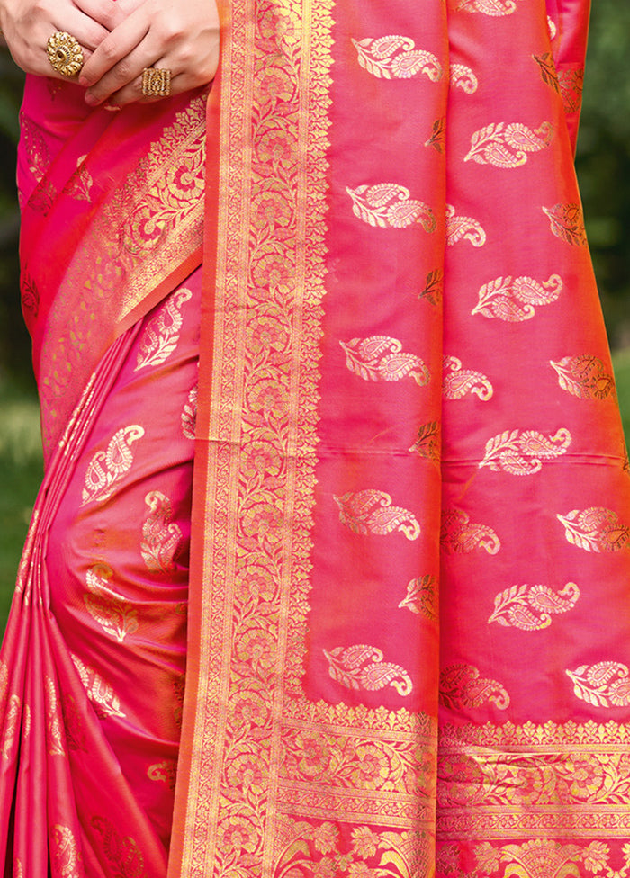 Multicolor Dupion Silk Saree With Blouse Piece