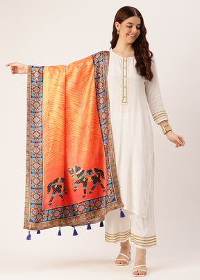 Multicolor Cotton Dupatta