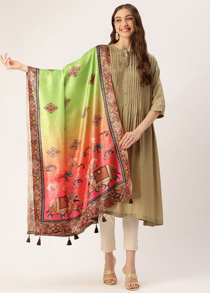 Multicolor Cotton Dupatta