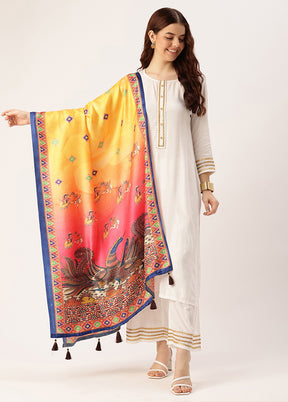 Multicolor Cotton Dupatta