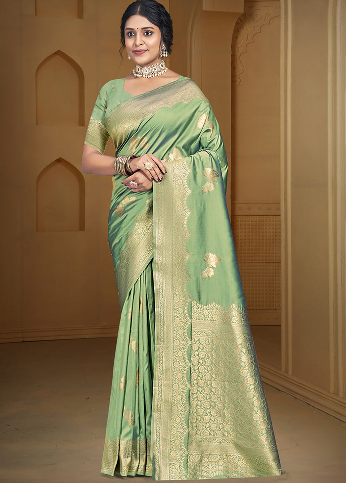 Multicolor Dupion Silk Saree With Blouse Piece