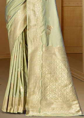 Multicolor Dupion Silk Saree With Blouse Piece