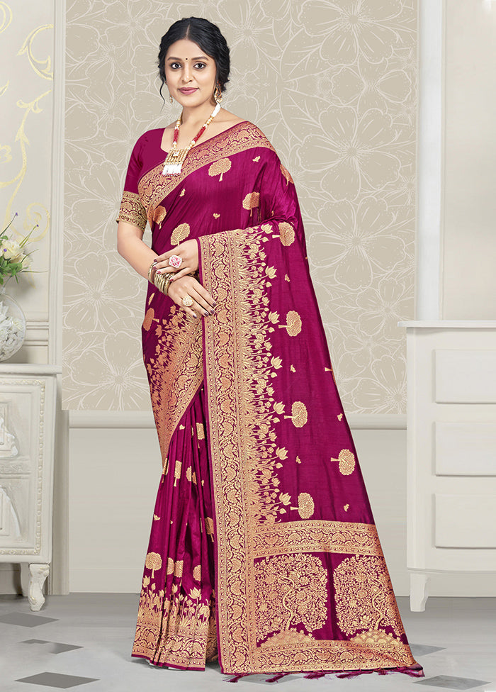 Multicolor Dupion Silk Saree With Blouse Piece