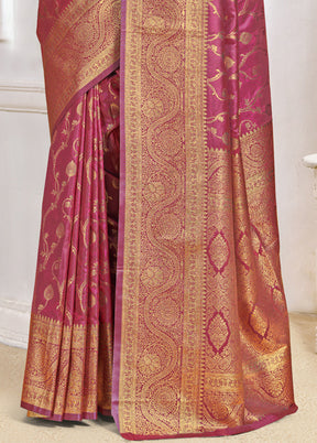 Multicolor Dupion Silk Saree With Blouse Piece