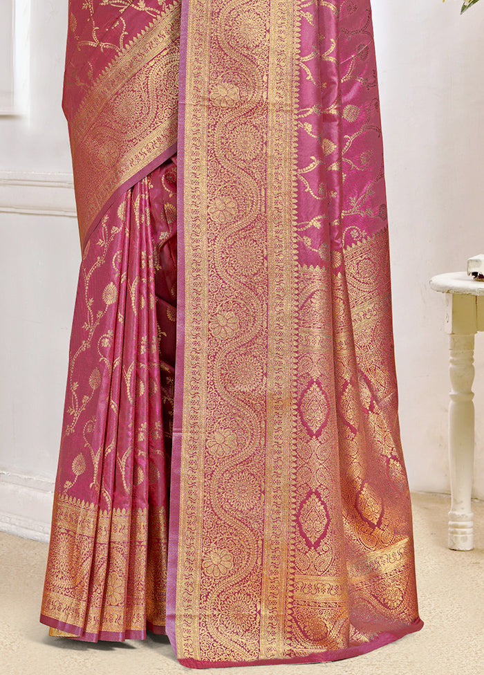 Multicolor Dupion Silk Saree With Blouse Piece