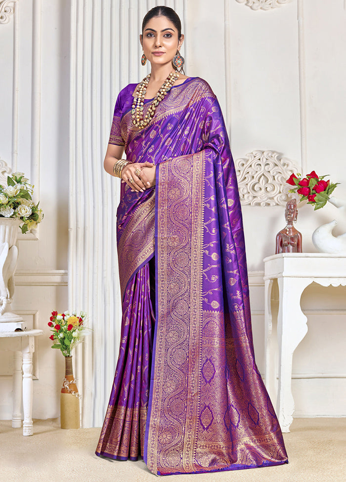 Multicolor Dupion Silk Saree With Blouse Piece