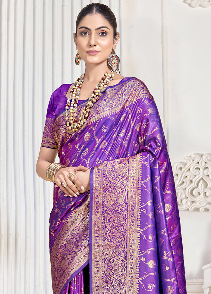 Multicolor Dupion Silk Saree With Blouse Piece