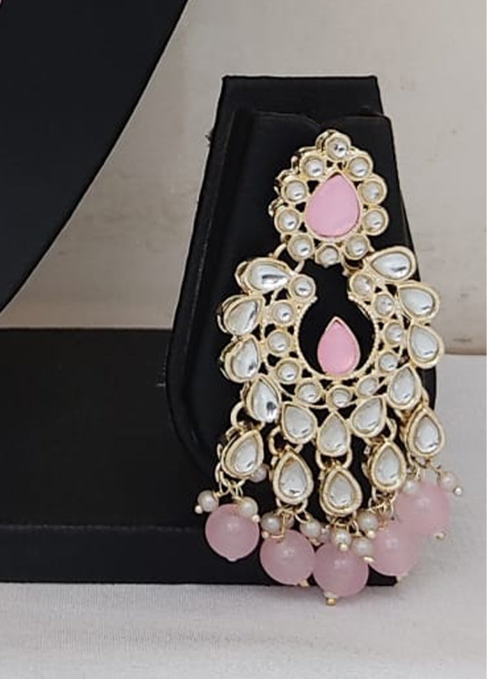 Light Pink Alloy Jewellery Set