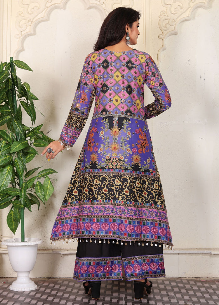 3 Pc Multicolor Readymade Cotton Suit Set