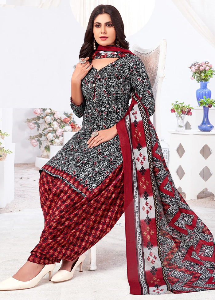 3 Pc Multicolor Pure Readymade Cotton Suit Set