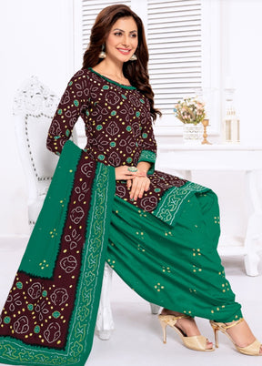 3 Pc Multicolor Pure Readymade Cotton Suit Set