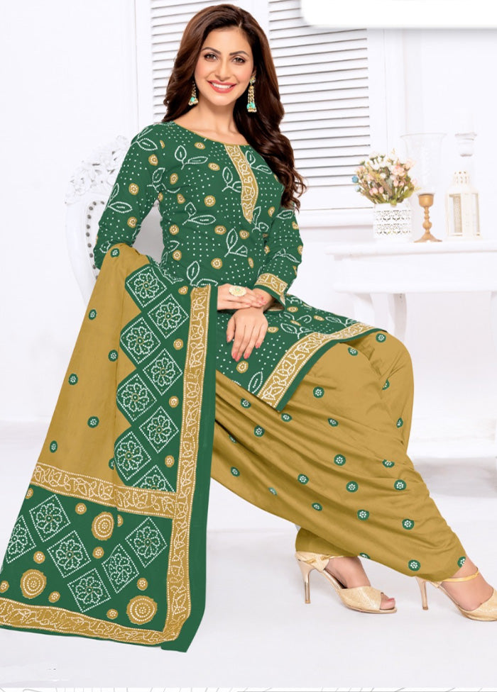 3 Pc Multicolor Pure Readymade Cotton Suit Set