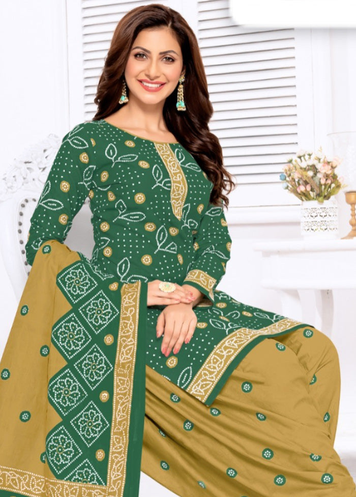 3 Pc Multicolor Pure Readymade Cotton Suit Set