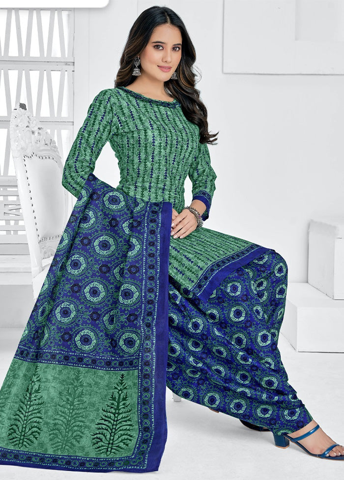 3 Pc Multicolor Pure Readymade Cotton Suit Set