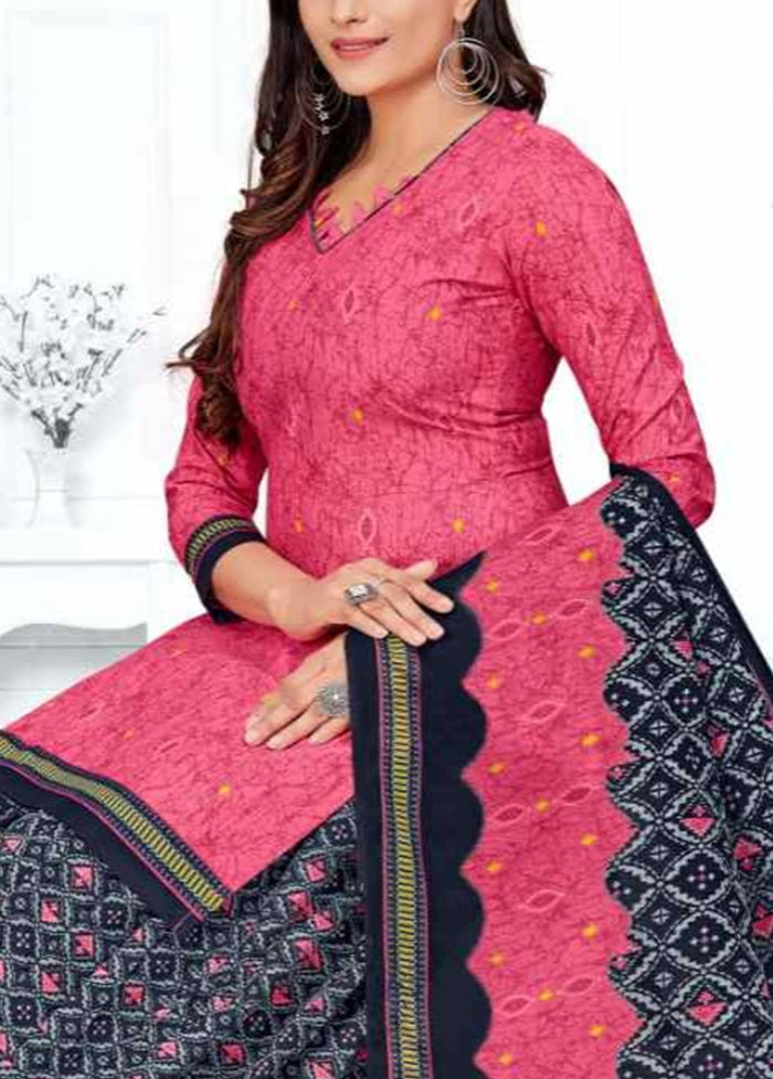 3 Pc Multicolor Readymade Cotton Suit Set