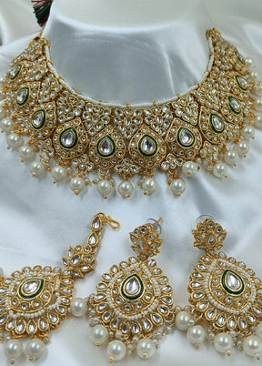 White Alloy Jewellery Set