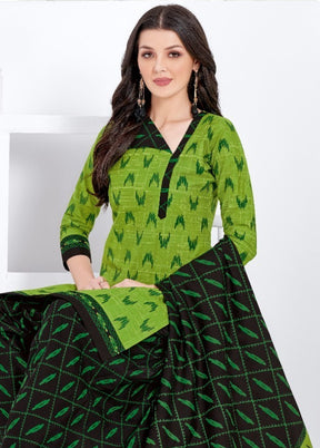 3 Pc Multicolor Pure Readymade Cotton Suit Set