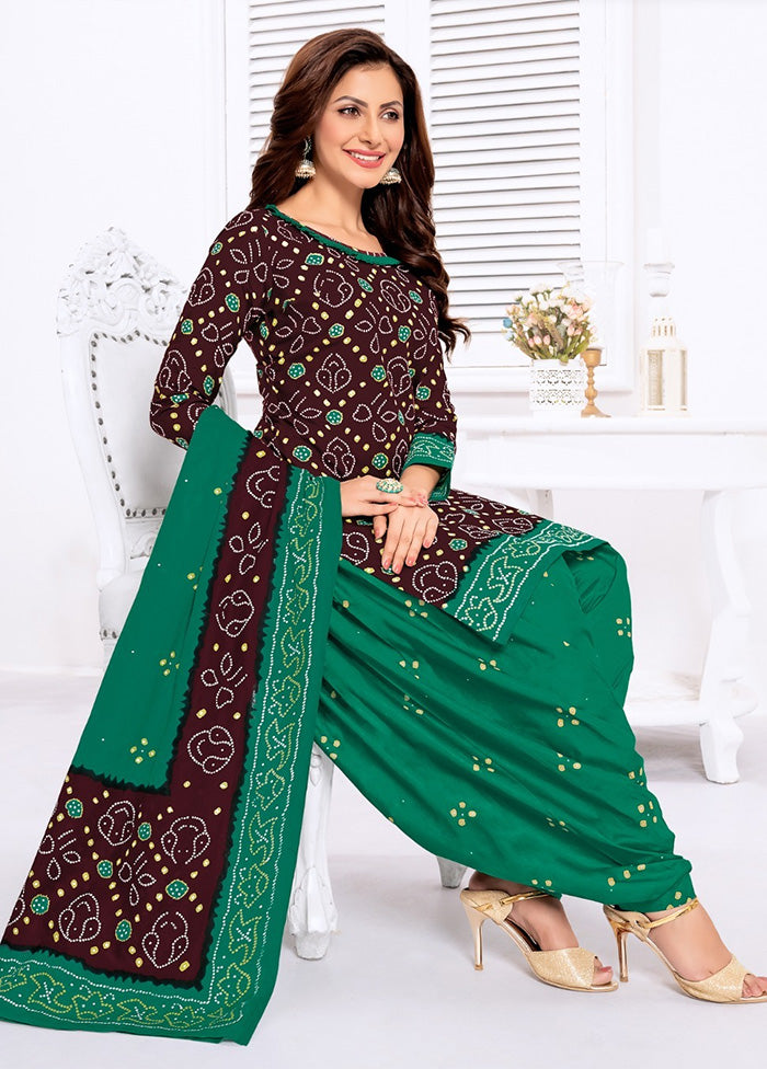 3 Pc Multicolor Pure Readymade Cotton Suit Set