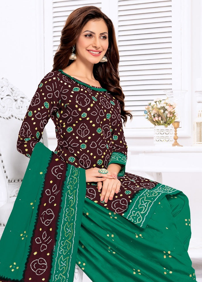 3 Pc Multicolor Pure Readymade Cotton Suit Set