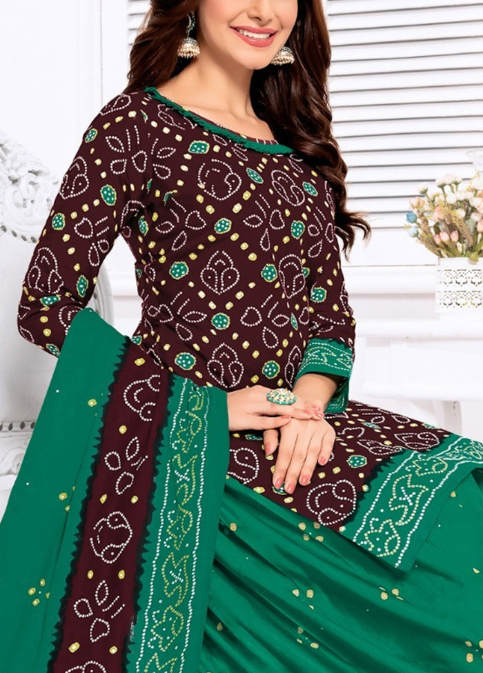 3 Pc Multicolor Pure Readymade Cotton Suit Set