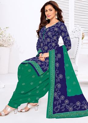 3 Pc Multicolor Pure Readymade Cotton Suit Set