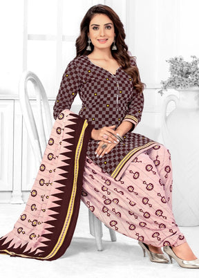 3 Pc Multicolor Pure Readymade Cotton Suit Set