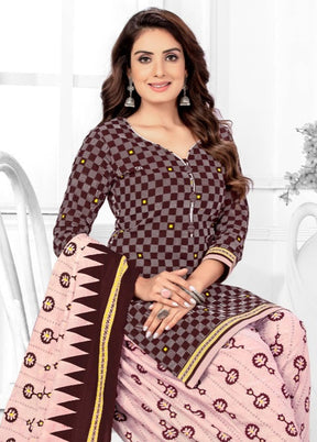 3 Pc Multicolor Pure Readymade Cotton Suit Set