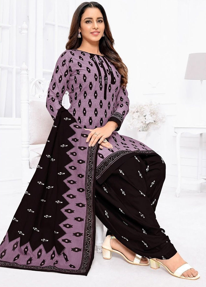 3 Pc Multicolor Pure Readymade Cotton Suit Set