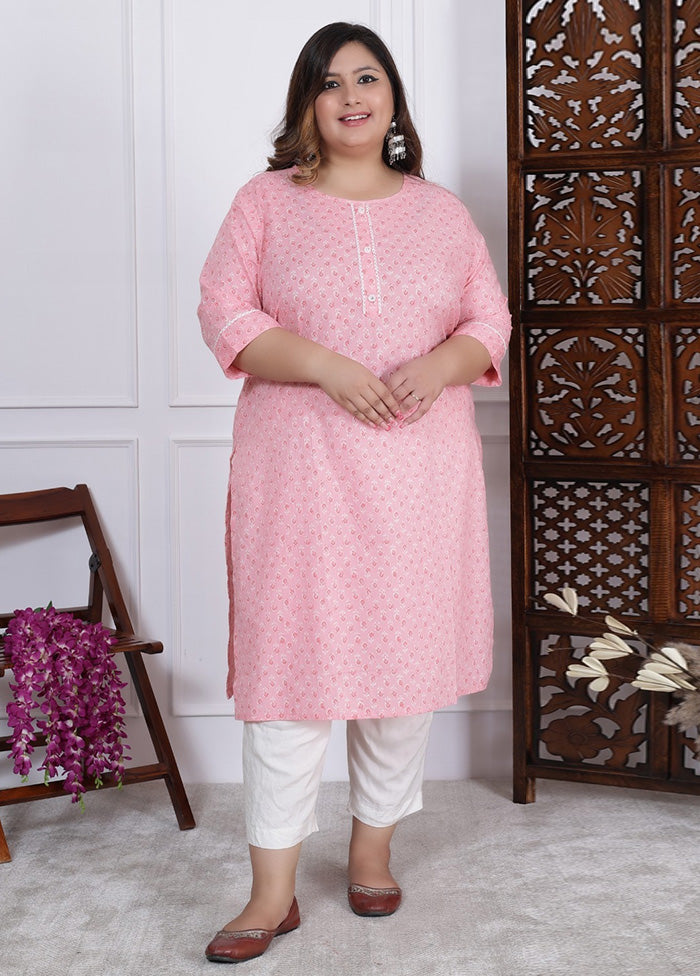 Multicolor Pure Readymade Cotton Long Kurti