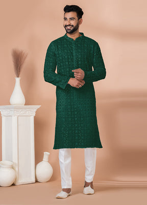 2 Pc Rama Georgette Kurta Pajama Set