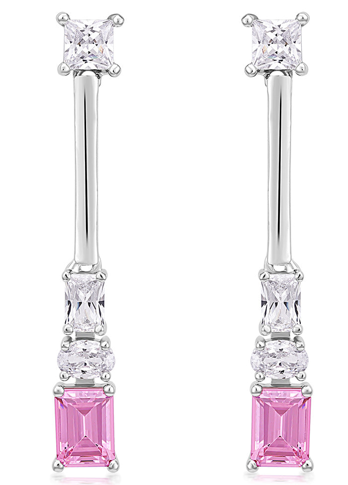 925 Sterling Silver Glossy Earrings