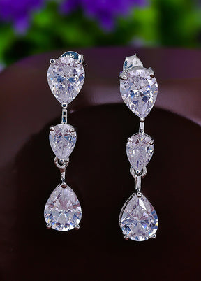 925 Sterling Silver Glossy Earrings