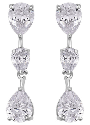 925 Sterling Silver Glossy Earrings