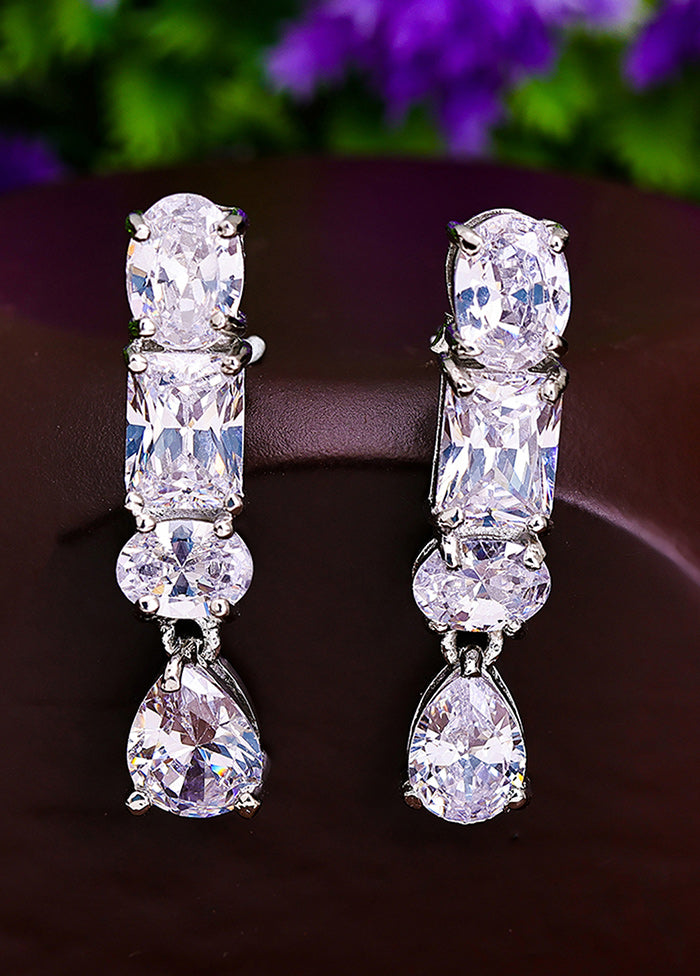 925 Sterling Silver Glossy Earrings