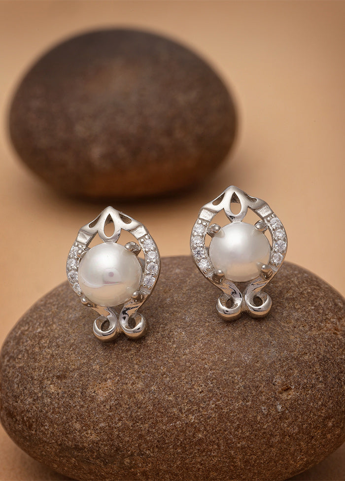 925 Sterling Silver Glossy Earrings