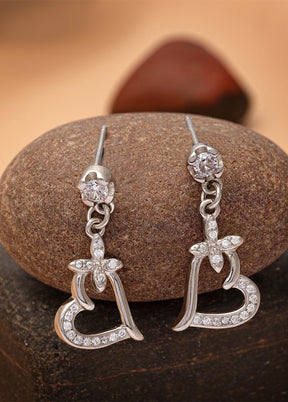 925 Sterling Silver Glossy Earrings