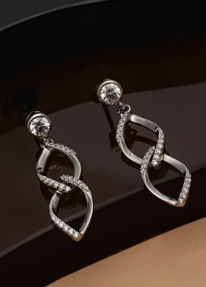 925 Sterling Silver Glossy Earrings