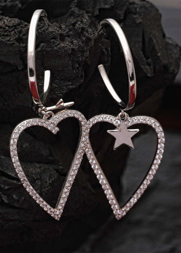 925 Sterling Silver Glossy Earrings