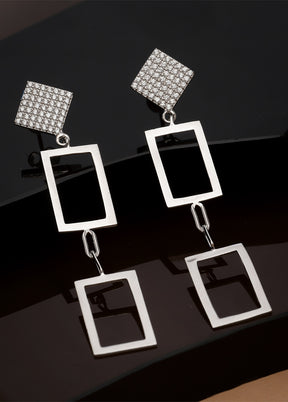 925 Sterling Silver Glossy Earrings