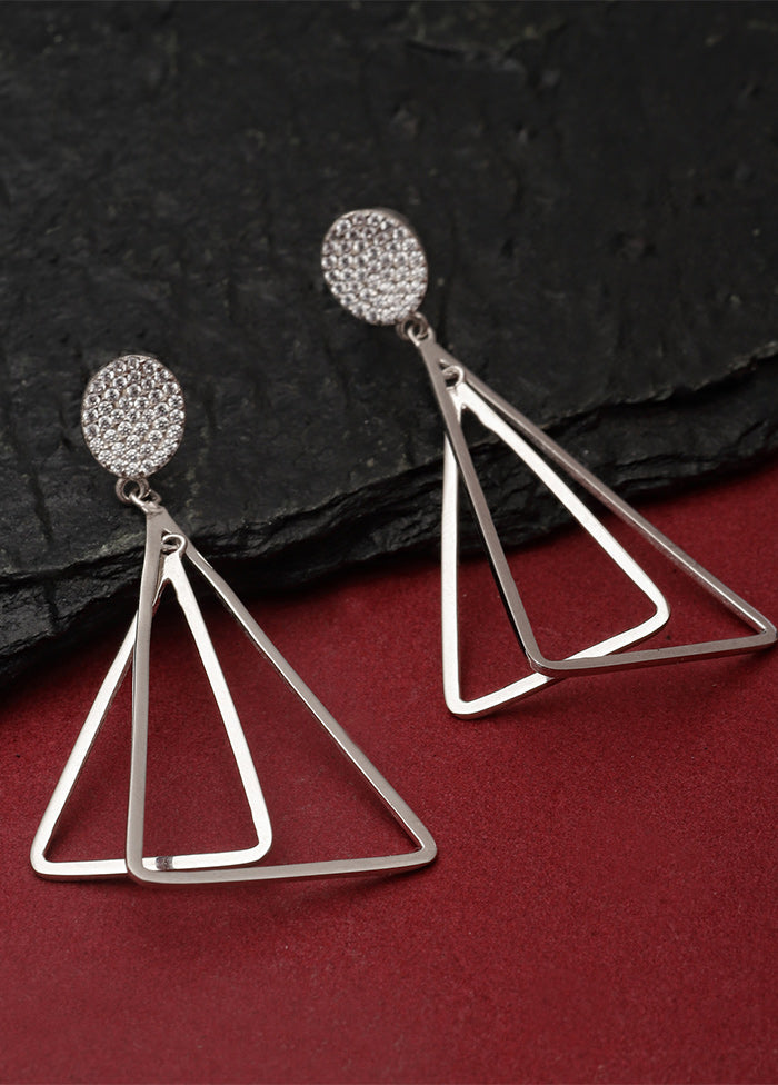 925 Sterling Silver Glossy Earrings