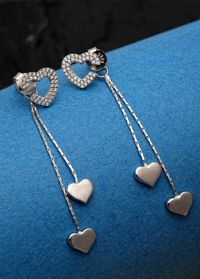 925 Sterling Silver Glossy Earrings