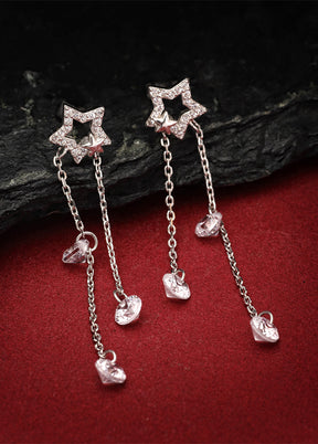 925 Sterling Silver Glossy Earrings