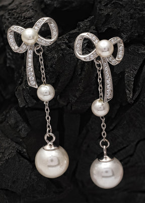 925 Sterling Silver Glossy Earrings