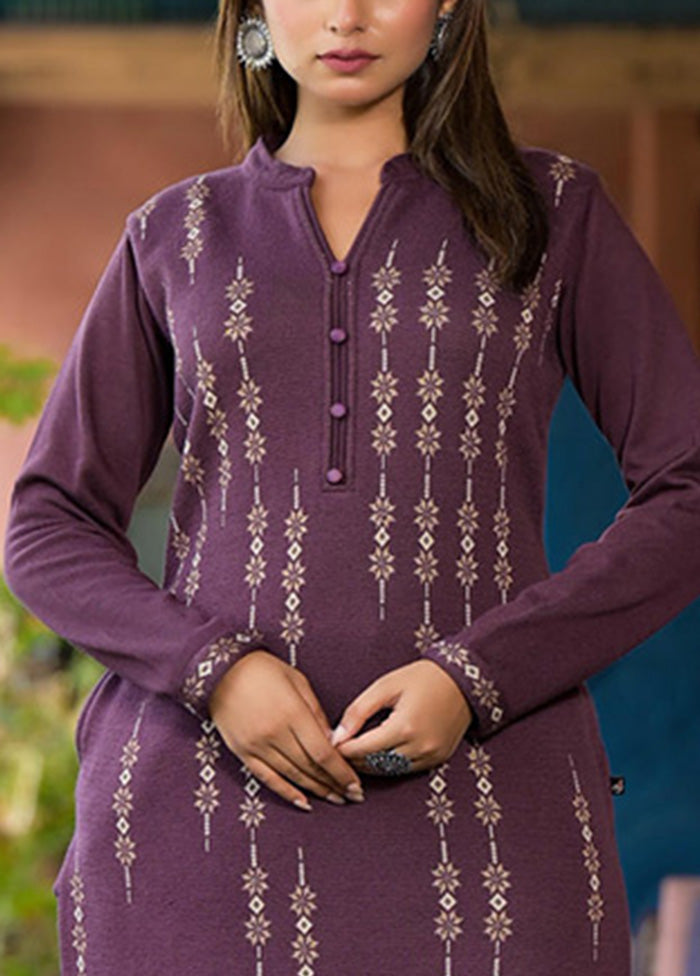 Violet Readymade Cotton Kurti